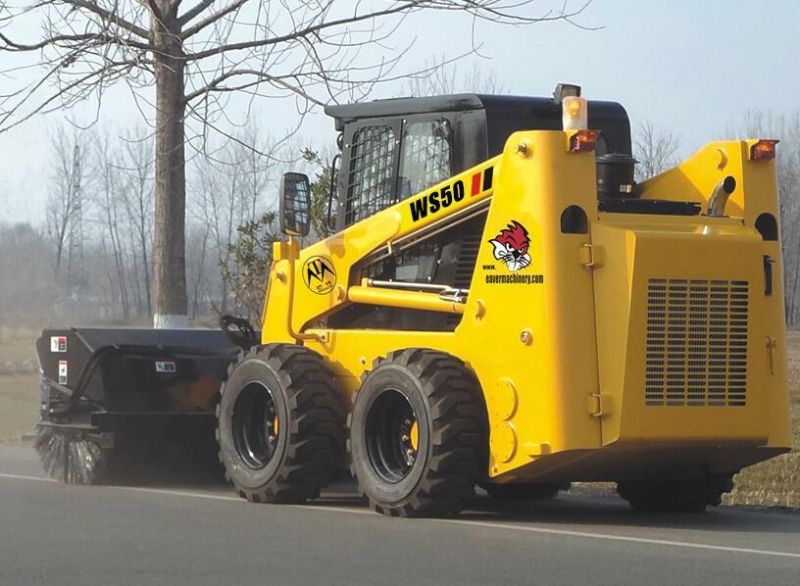 Chinese Front Bucket Loader Skid Steering Loader with Attachments on Sale
