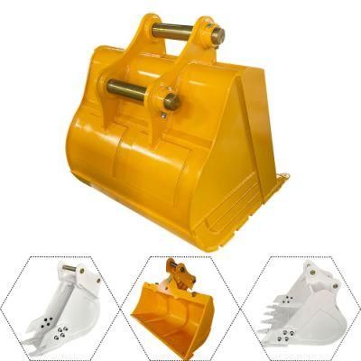Construction Attachment Wear-Resistant Excavator Rock Bucket with Tooth