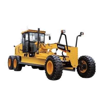 Sag160-5 160HP Motor Grader with Front Blade and Rear Ripper