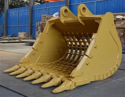 Excavator Attachments Skeleton Bucket Four in One Sieve Bucket