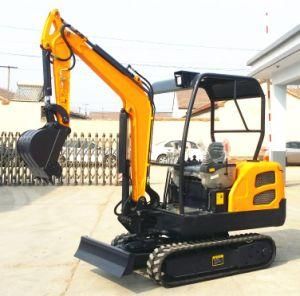 1.8 Tons Small Digger Mini Crawler Excavator for Sale