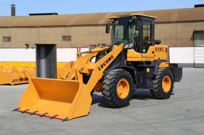 Lugong L938 Hydraulic Wheel Front End Wheel Loader with 1.0cbm Bucket