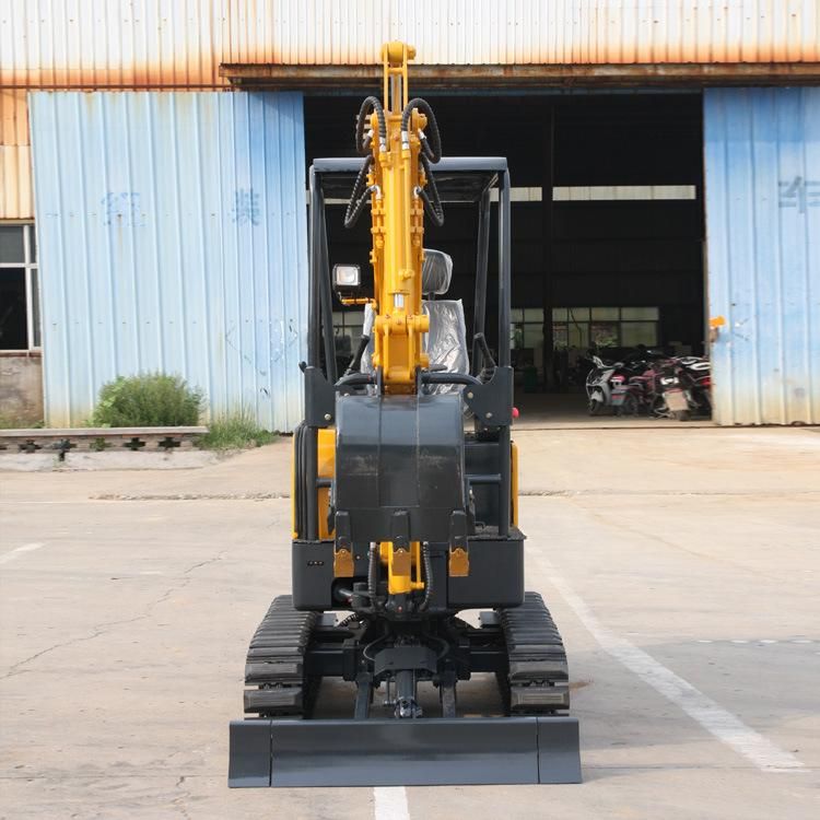 Small Digger Zero Tail Mini Excavator 1 Ton for Digging