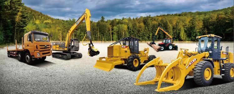 XCMG Forestry Wood Machinery 20 Ton Excavator Hydraulic Rotating Log Grapple Xe210f Forest Machine Excavator Felling Machine