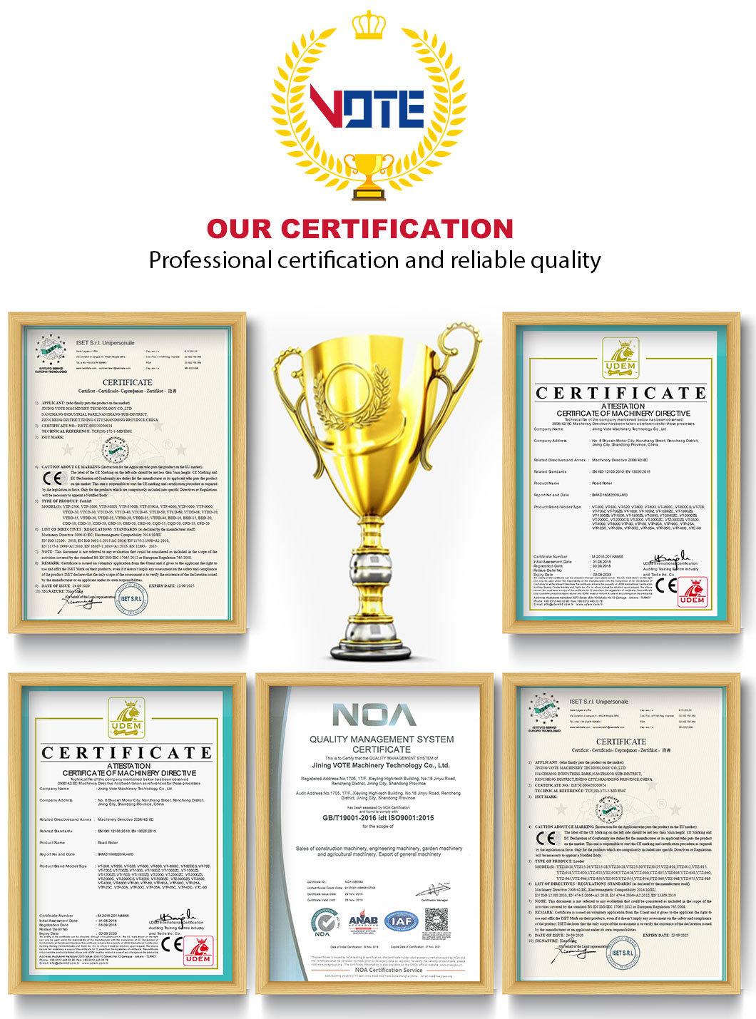Chinese Cheap 2 Ton Hydraulic Mini Compact Excavator EPA CE Certificate