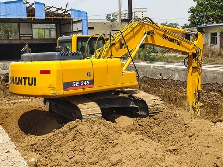 Shantui Excavating Machine Se245LC 25 Ton Crawler Excavator for Sale