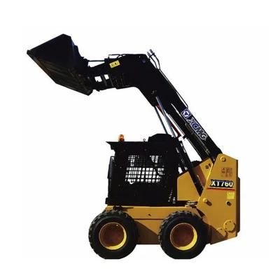 Good Quality 1 Ton Skid Steer Loader Xt740 with Bucket on Sale