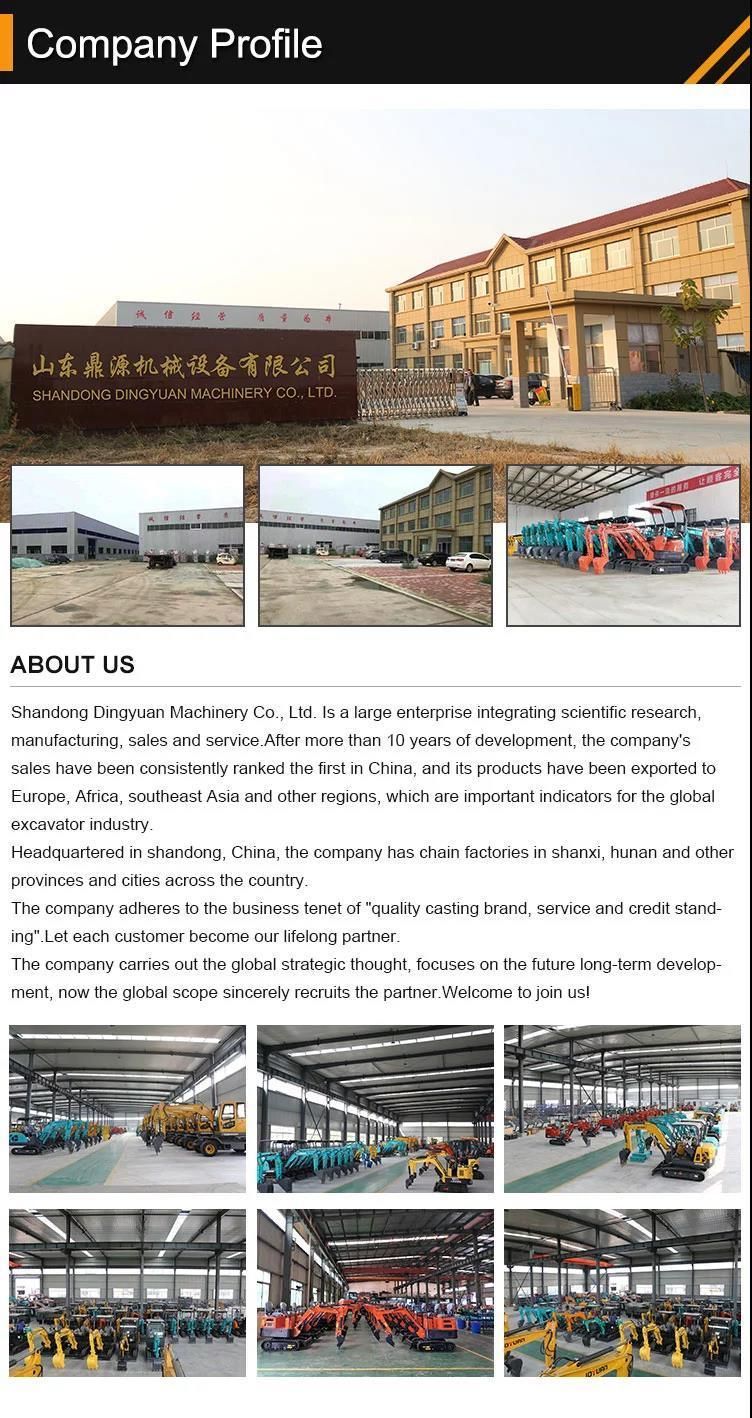 Hot Sale CE ISO Certified China Mini Excavator Mini Bagger 3 Ton Excavator with Cabin for Sale