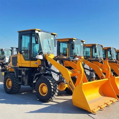 CE EPA Mini Hydraulic Mini Excavator Front Loader Wheel Loader China Hot Sale Wheel Loader 0.8 Ton