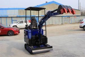 Factory Price 1.3 Ton Euro 5 &amp; EPA Engine Household Small Bucket Excavators