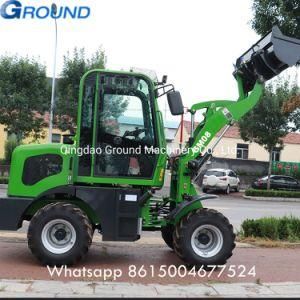 GM08 0.8ton front end wheel loader with hydraulic joystick for construction