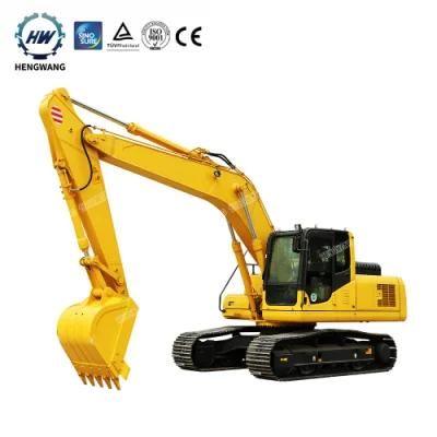 Famous Brand Crawler Chassis 220t Excavator with Bucket