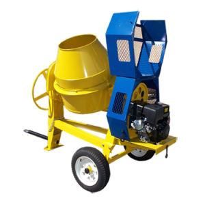 Concrete Mixer with Mechanical Hopper and Lifter
