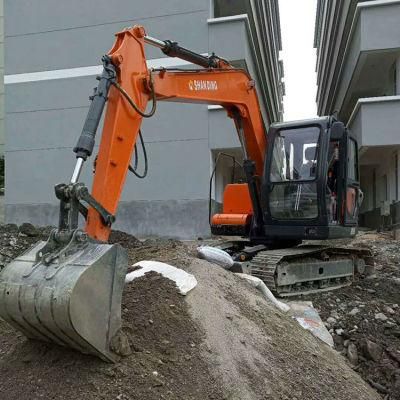 Brand Engine The Factory Cost 6ton Heavy Construction Machine Mini Excavator for Digging