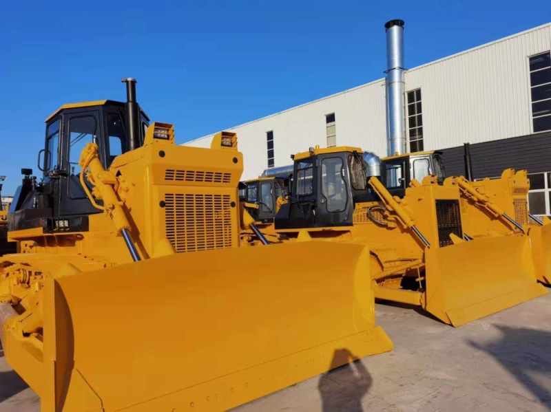 Factory Production of 16 Tons of Standard Multi-Functional Hydraulic Crawler Bulldozer