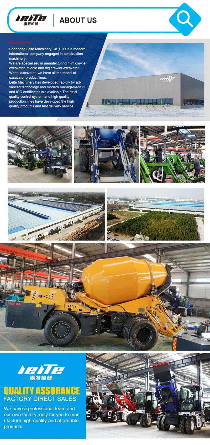 1.5 Cbm Concrete Mixer Machine Small Mobile 2021 New Cheap Self Loading Concrete Mixer Price