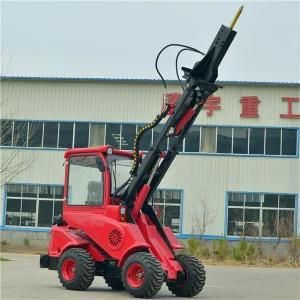 Hydraulic Mini Front Loader Dy840 with Telescopic Boom