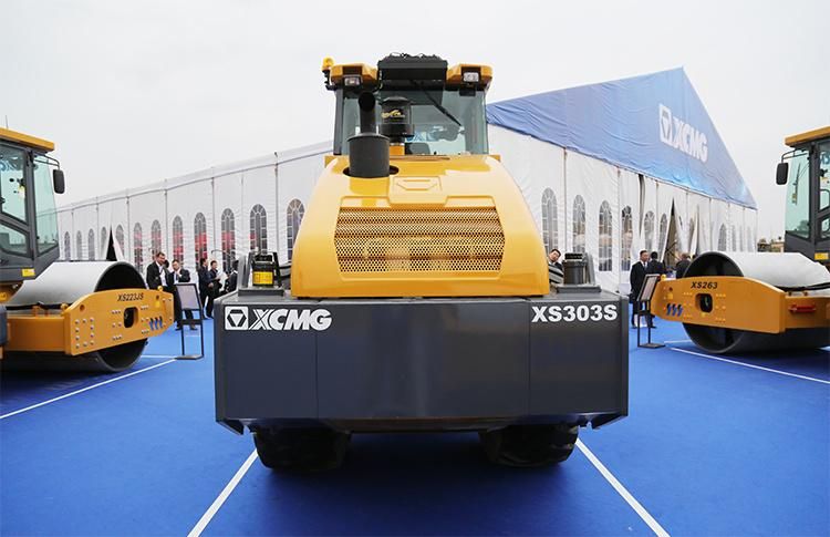 XCMG Xs303s 30 Ton Full Hydraulic Single Drum Vibratory Roller