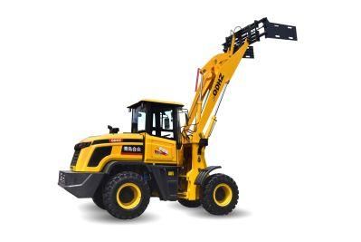 Qdhz Zl926 Full Hydraulic Mini Wheel Loader with Pallent Fork