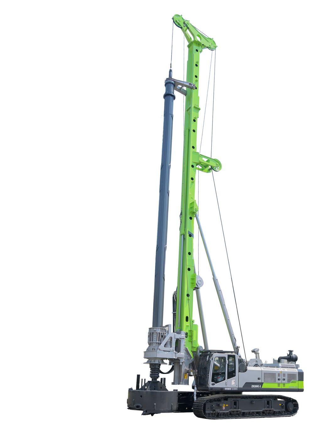 Zoomlion Piling Machininery Zr280c-3 Rotary Drilling Rig with Cummins Engine/ Strongger Rock Penetration Ability/ High Performance and Precision of Drilling