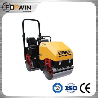 3ton Vibration Capacity Double Drum Hydrostatic Transmission Electromagnetic Clutch Hydraulic Vibrating Asphalt Cement Small Roller