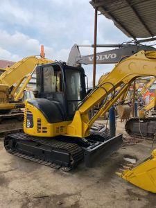 Used Hydraulic Excavator Komatsu55, 5.5 Ton Mini Second Hand Crawler Excavator Komatsu55