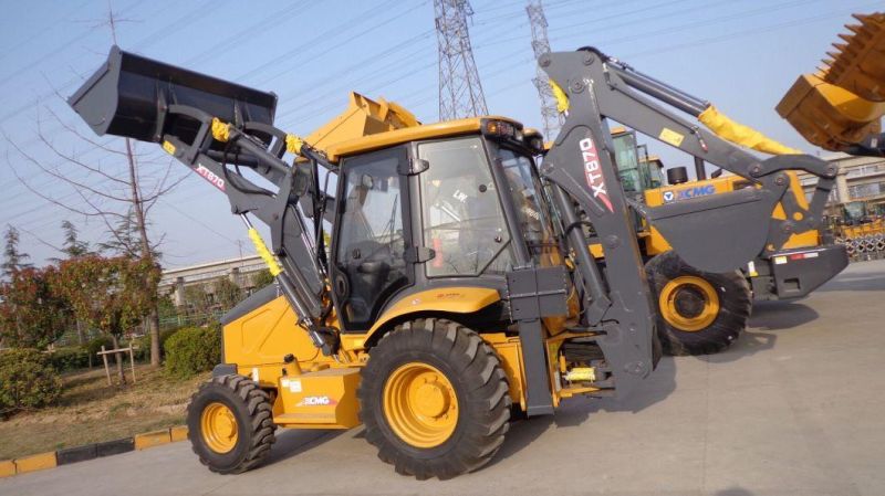 Chinese XCMG Factory 1m3 Xt870 2.5ton Compact Tractor Backhoe Loader Made in China for Sale