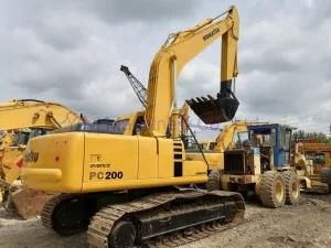 Japan Original Used Komatsu PC200 Excavators Komatsu PC200-6, Used Komatsu PC200, PC210, PC300 Crawler Excavator for Sale