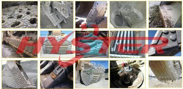 Bimetallic White Iron Wear Bars 700hb