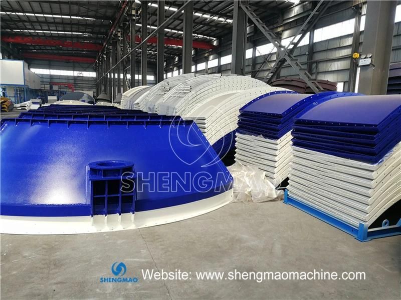 Large Capacity Q235 Steel 100t 200t 300t 500t 1000t Bolted Cement Fly Ash Silica Powder Silo for Concrete Batching Plant