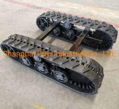 Tank Undercarriage Rubber Track System Chassis Dp-Py-220