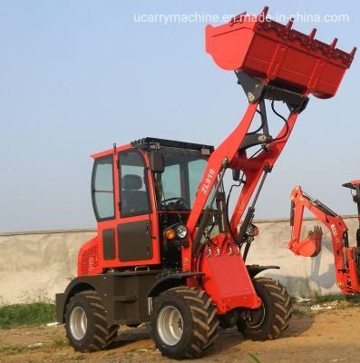 Price List of Farm Machine 1t Rated UR910 Mini Wheel Loader Small Loader