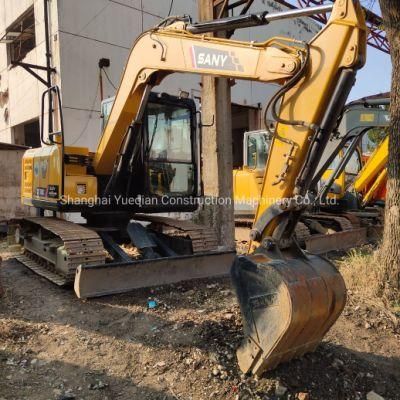 Used Excavators Sanyi Sy75c Earth-Moving Machinery Original Crawler Excavators Good Condition