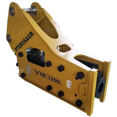 Yantai Baicai Ylb1400 Side Type Excavator Hydraulic Rock Breaker Hammer with Chisel