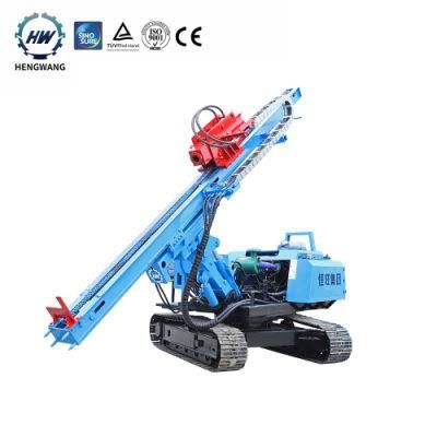 Hydraulic Photovoltaic Solar Piling Rig Pile Driver for Solar Project