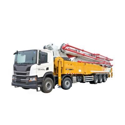 Top Brand 62m 8*4 Concrete Pump Truck Hb62V with Famous Chassis