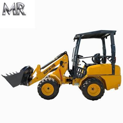 H180 Mini Loader Manufacturer 600kg 800kg Mini Wheel Loader
