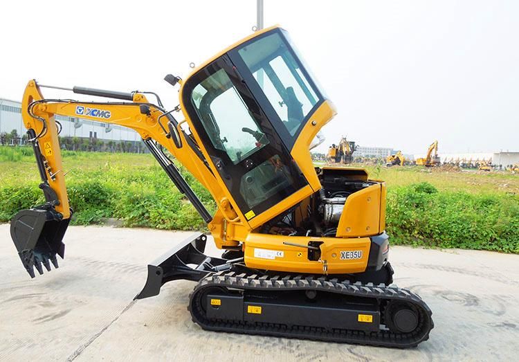 XCMG Official Xe55D 5.5 Ton Small Hydraulic Crawler Excavator Digger for Sale