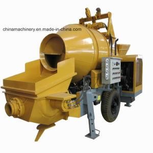 Mobile Concrete Pump Movable Diesel Stationary with Mixer