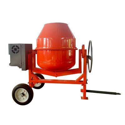 China Manual Portabel Concrete Cement Mixer with Diesel