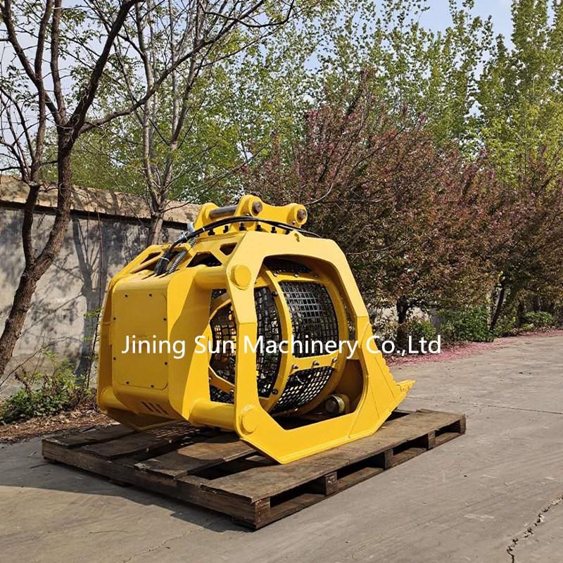 15 Tons Excavator Rotating Screener/Sieving/Mesh Screener Bucket