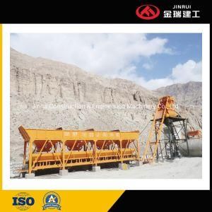 Best Mobile Concrete Mixing Batching Plant with Cement Mixer Pump Hzs50