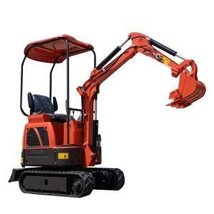 Cheap Xn12 Strong Dynamic Rubber/Steel Track Mini Excavator 1 Ton