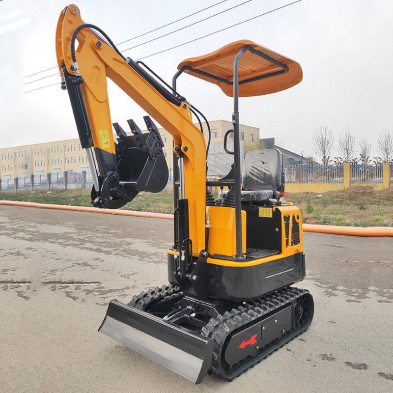 Hydrostatic Garden Machinery Mini Crawler Hydraulic Excavator for Sale