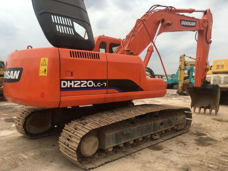 22t Refurbished Doosan Dh220-7 Crawler Excavator Doosan Dh220 Dh220lcv