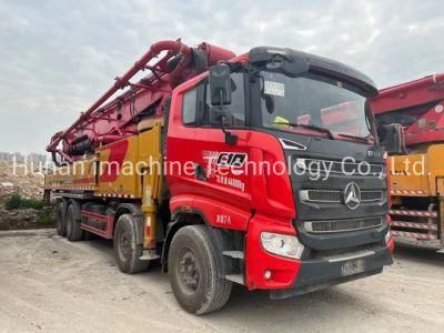 Hot Sale Truck-Mounted Concrete Pump Sy62m Pump Truck Good Working Condition