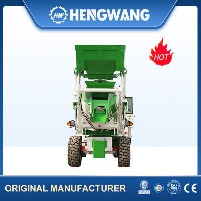 Diesel Drive Concrete Mixer Truck