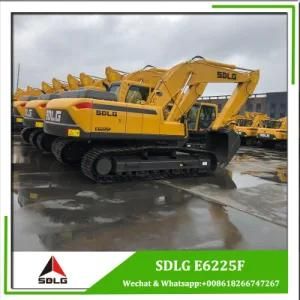 22t Sdlg Excavator E6225f Hydraulic Crawler with Pilot Control