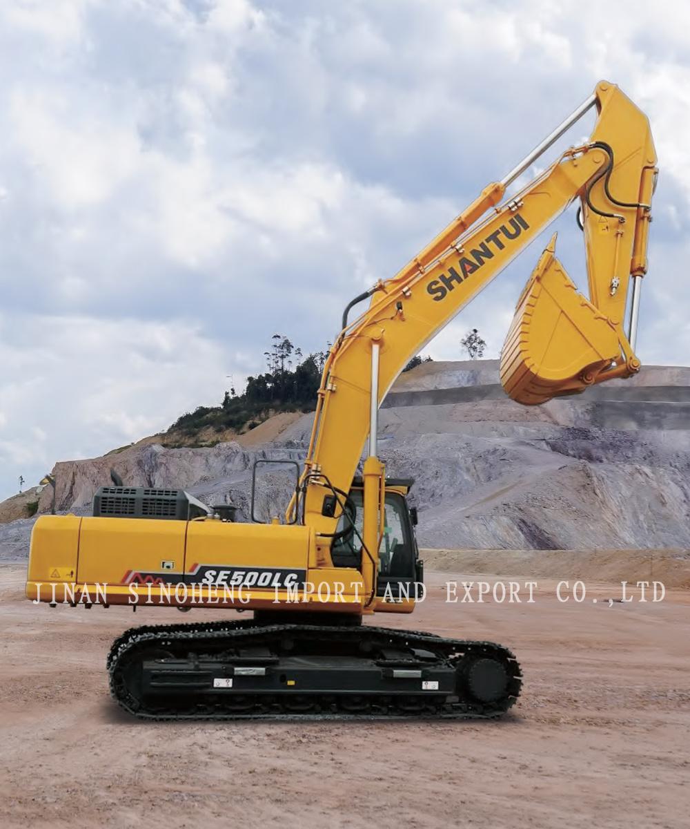 China Shantui Excavator Se500LC Large-Sized Operating Weight 47t