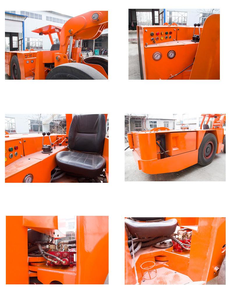 Mining electric power underground scoop loaders with hydraulic working system